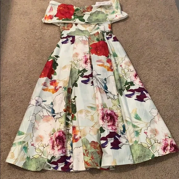 ASOS off shoulder midi dress - Picture 3 of 3